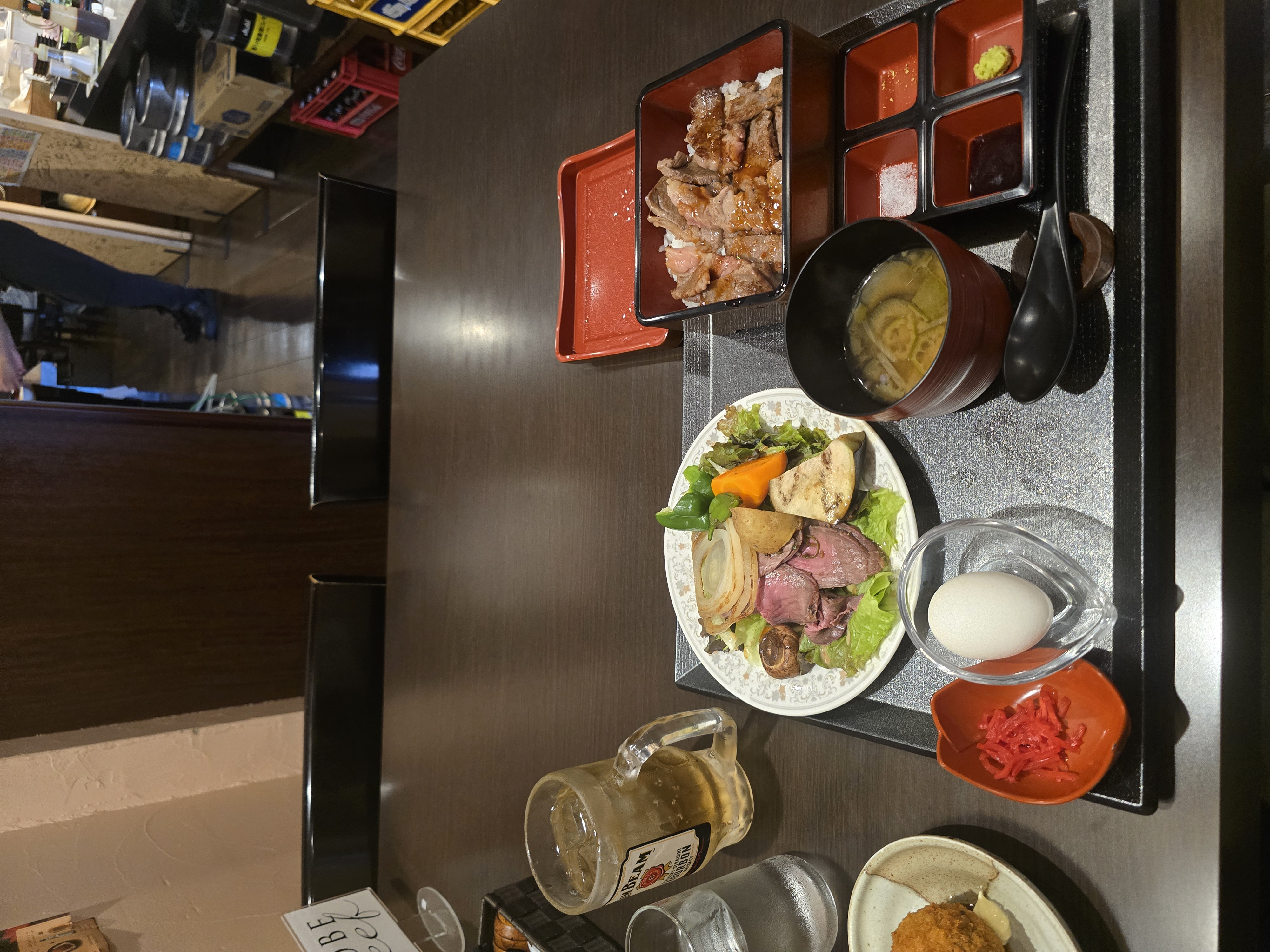 Kobe beef is delicious