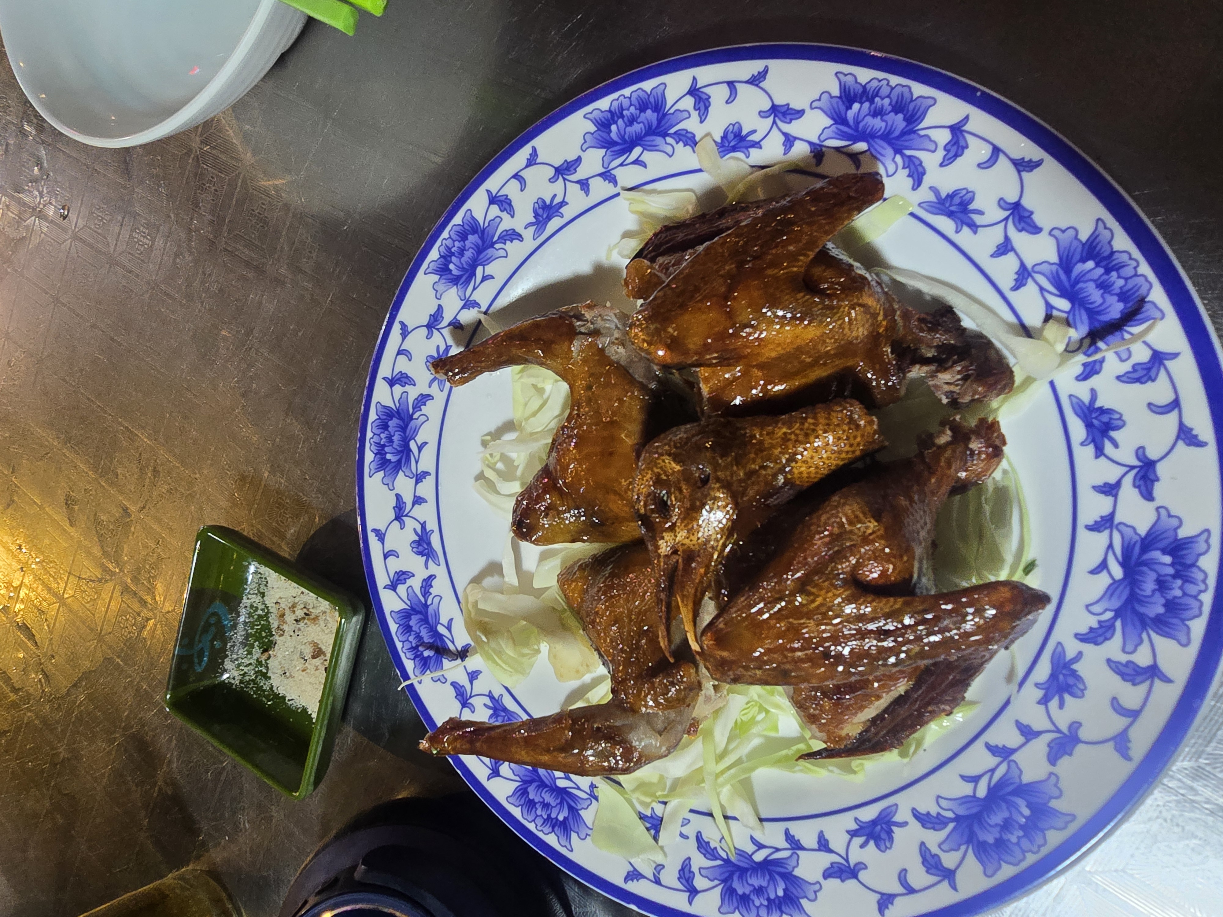 Enjoying some Hong kong dove